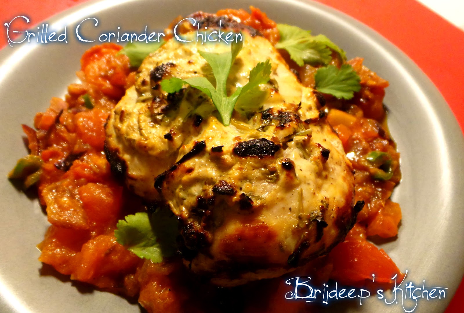 Effervescence Grilled Coriander Chicken (and 8 Marinating mixes)