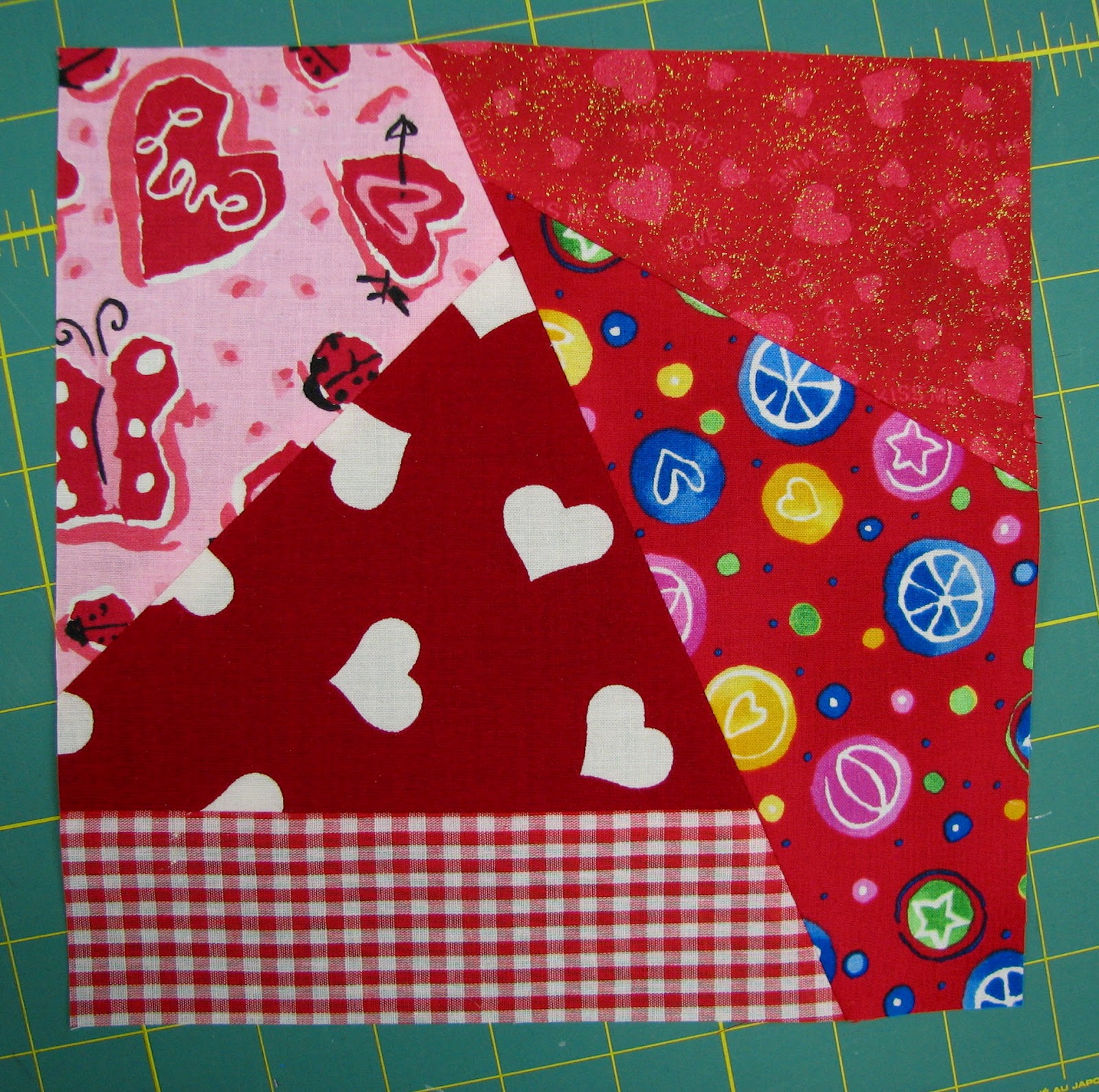 Ms. Elaineous Teaches Sewing Crazy Quilt Block