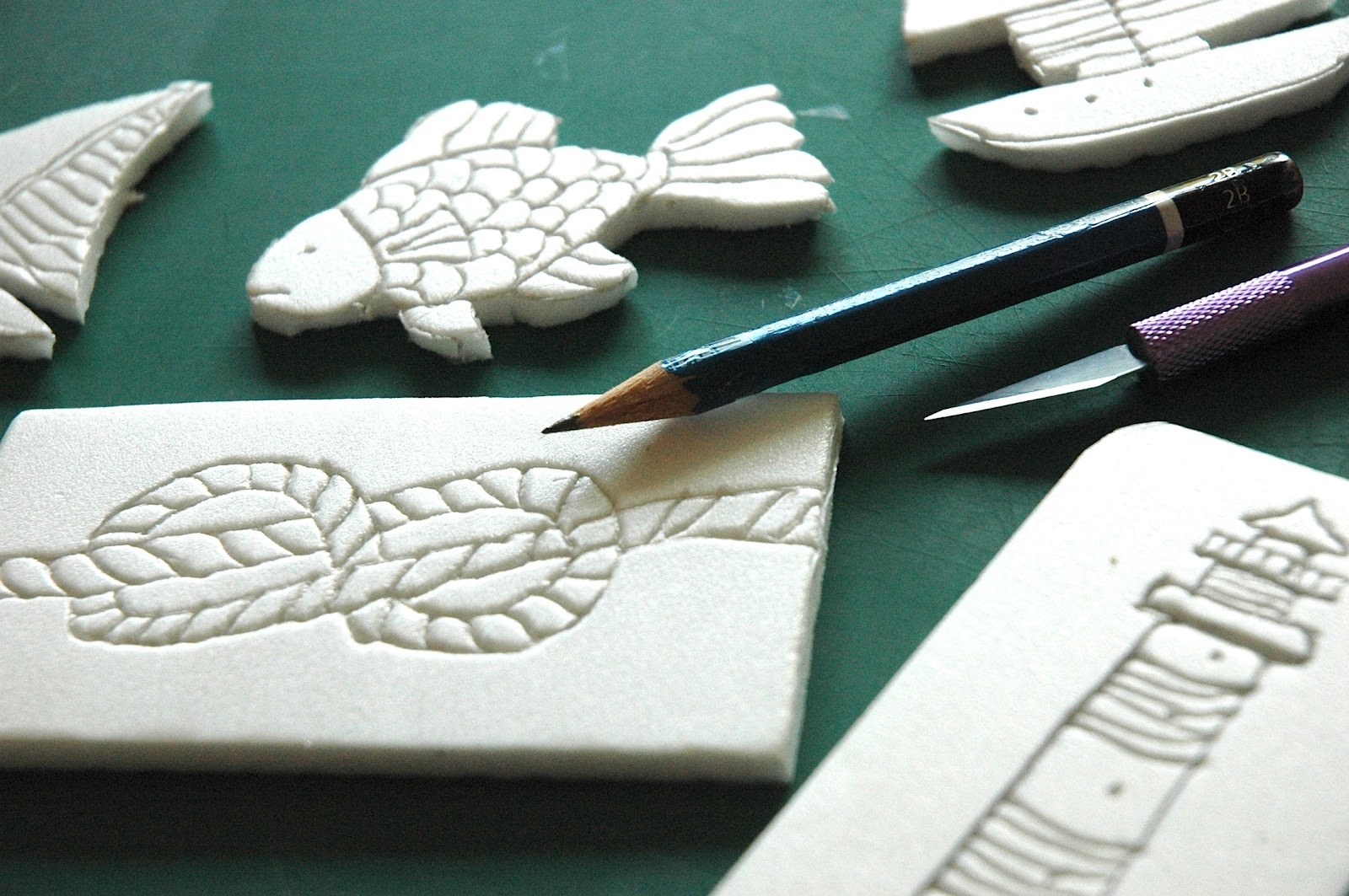 arteascuola Recycled polystyrene foam printing