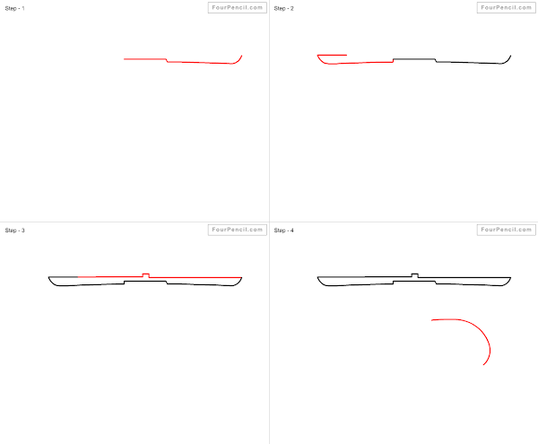 How to draw Helicopter - slide 1