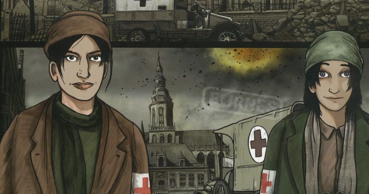 Bunt Blogt Elsie en Mairi. Engelen van Flanders Fields