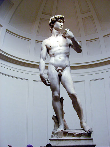 Michelangelo Statue Of David Location