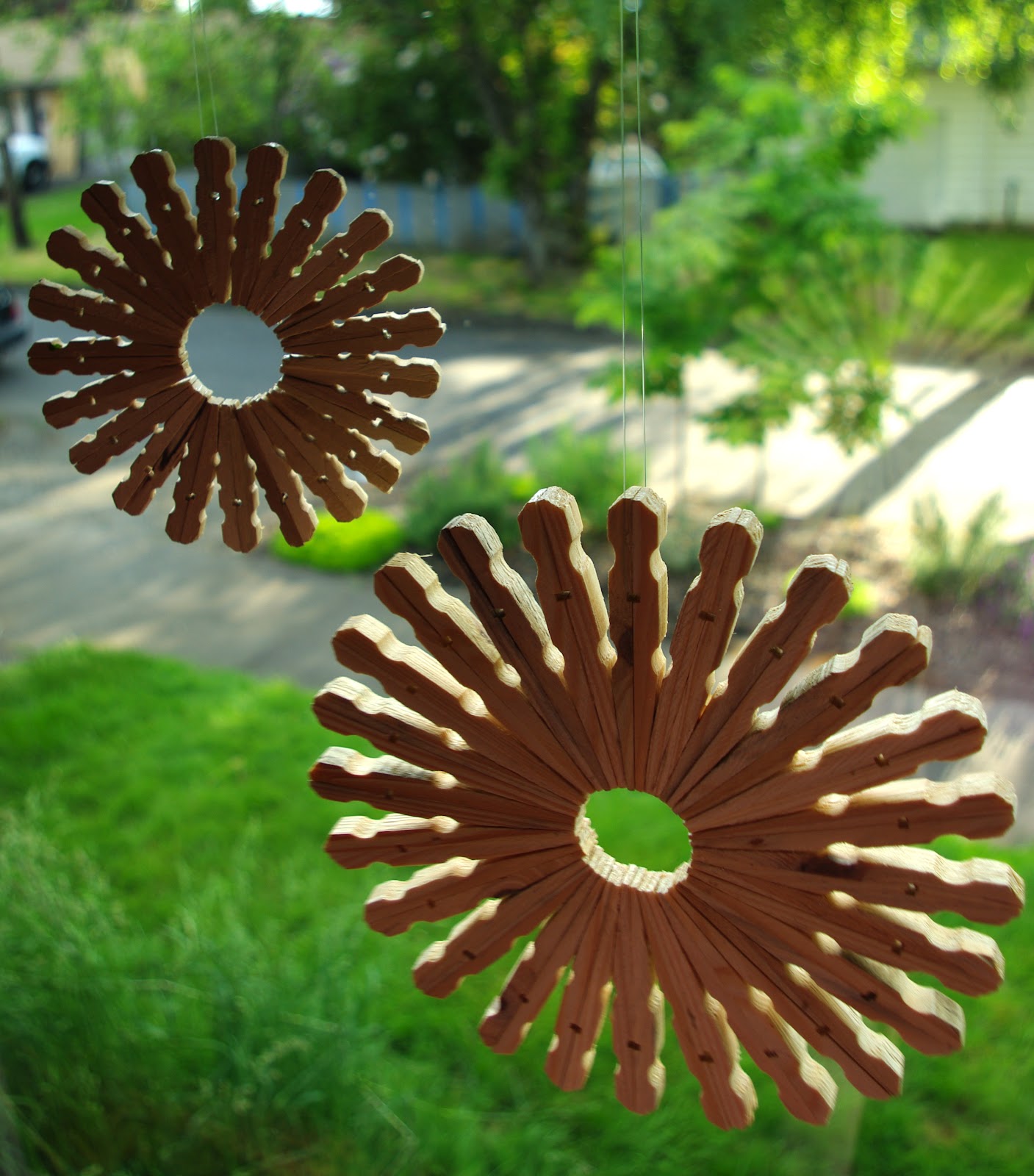 Clothes Pin Wreath