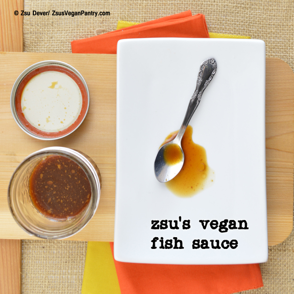 Zsu's Vegan Pantry meatball banh mi + vegan fish sauce