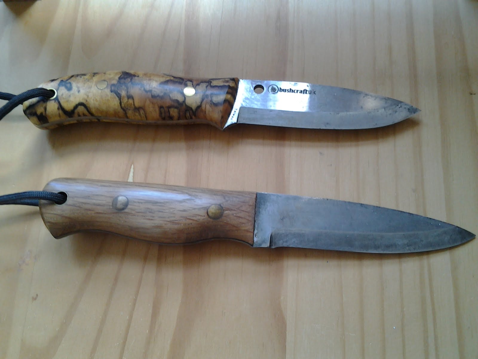 Belfast Bushcraft Blog A few bushcraft user knives