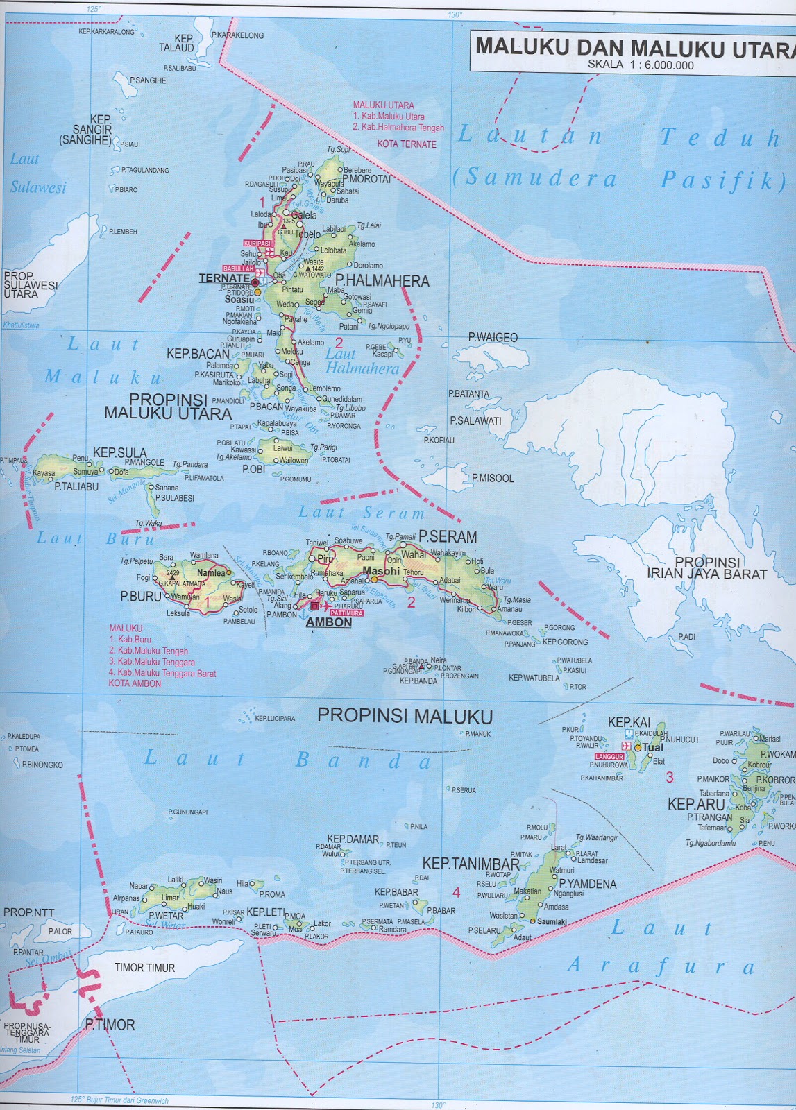 Peta Maluku