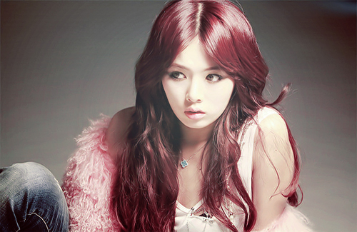 Hyuna Red Hair ...