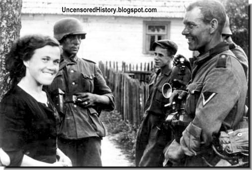 German soldier Russian girl