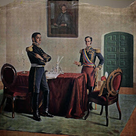 ENTREVISTA DE GUAYAQUIL General SIMÓN BOLÍVAR y General JOSÉ DE SAN MARTÍN (26/07/1822)