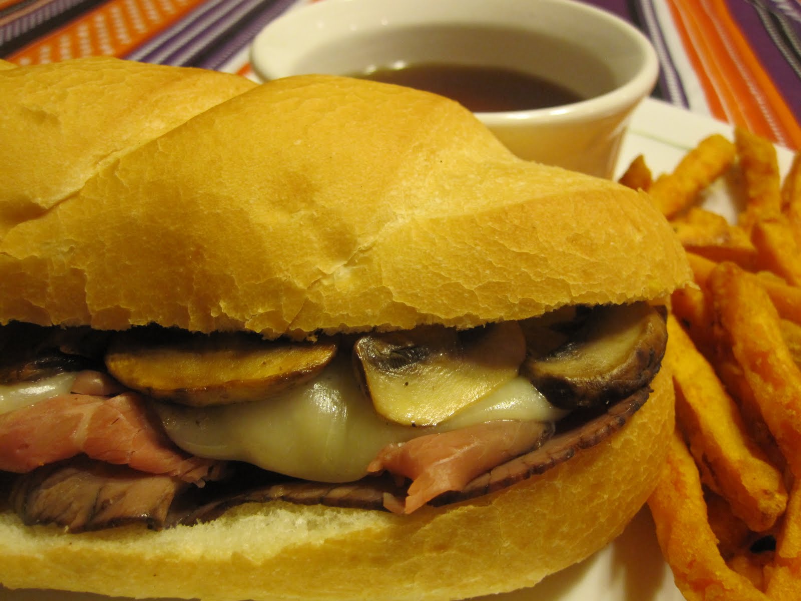 Neighbor Julia Hot Roast Beef Sandwiches with Dip
