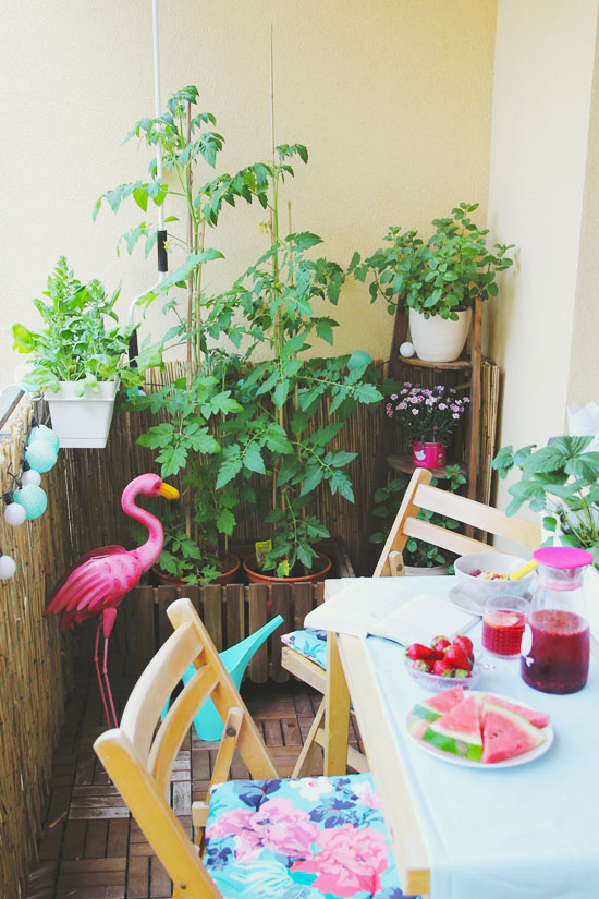 Magnoliaelectric: kleiner balkon ein makeover