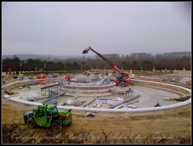 Latona Latone Versailles travaux 2015