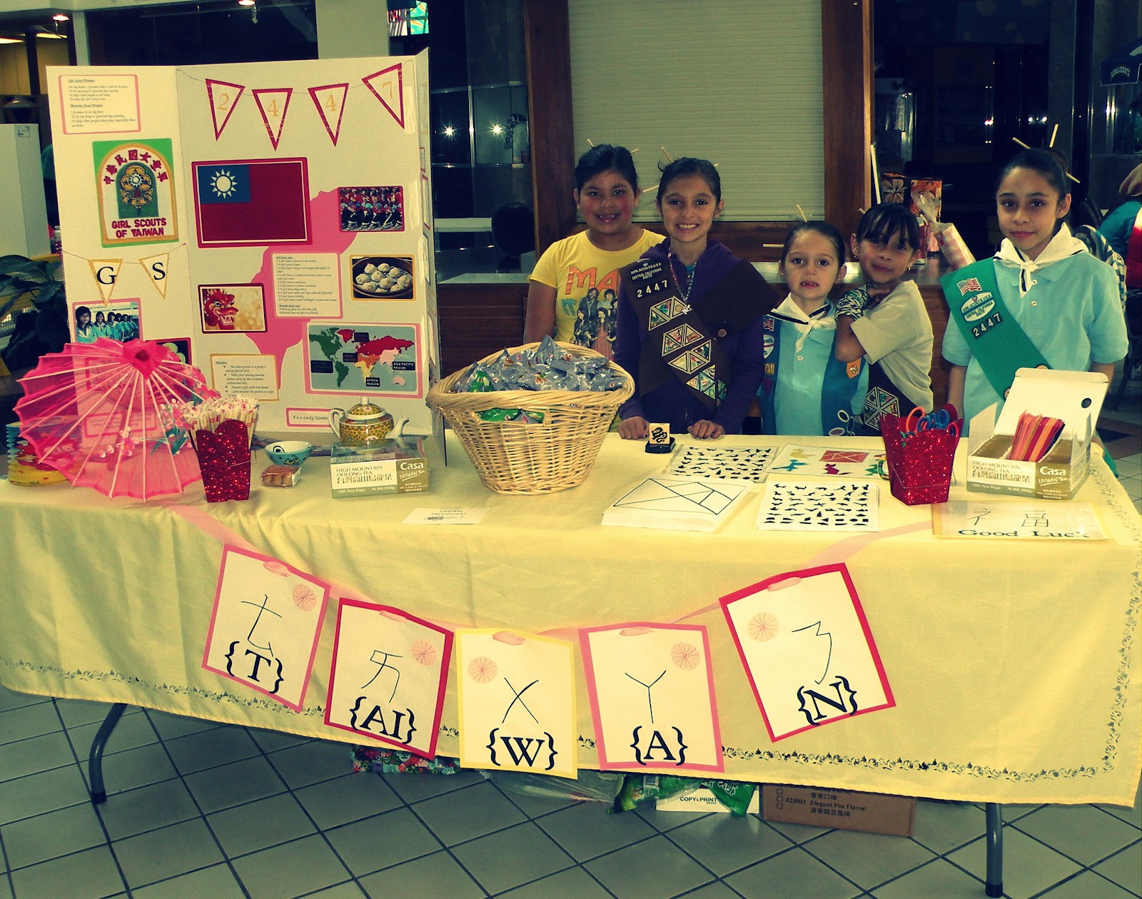 Girl Scout Troop 2447 World Thinking Day {Bakersfield}