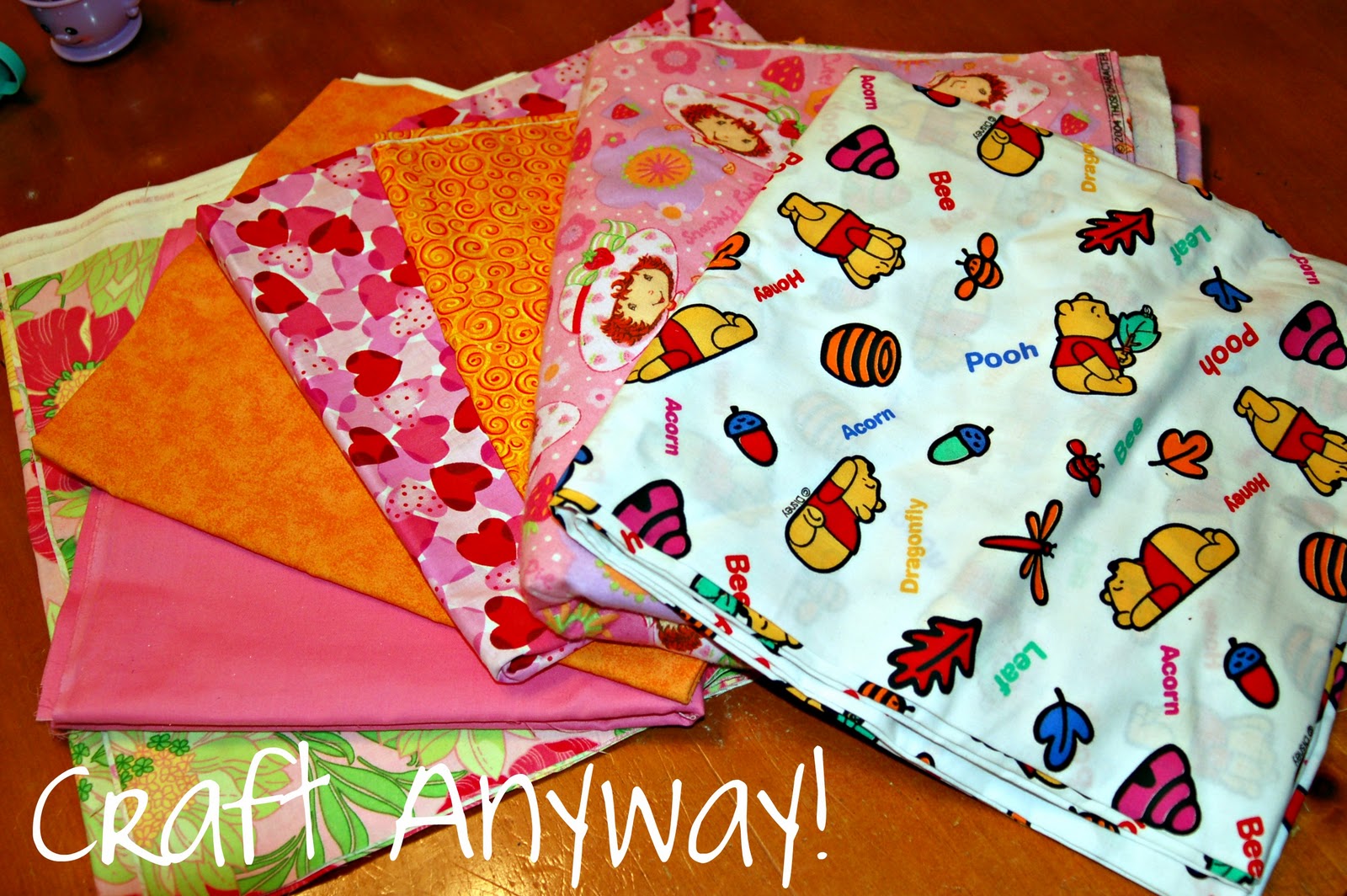 Craft Anyway! Fabric Donations {Giraffe Grins Charity}