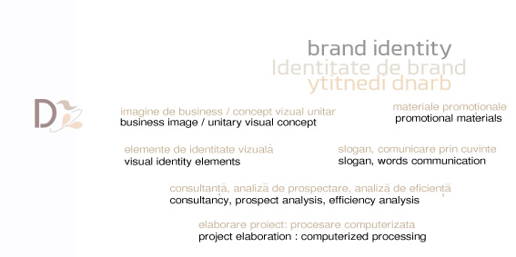 Identitate de brand - imagine de promovare / brand identity - image for promotion