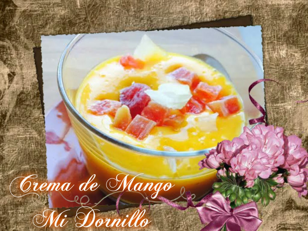 Crema De Mango.

