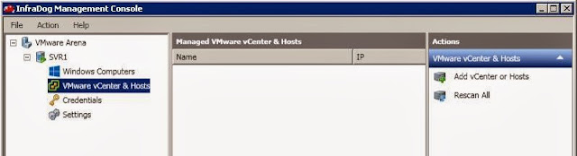 InfraDog Setup Part 3 - Push VMware vCenter & ESXi host into your Mobile