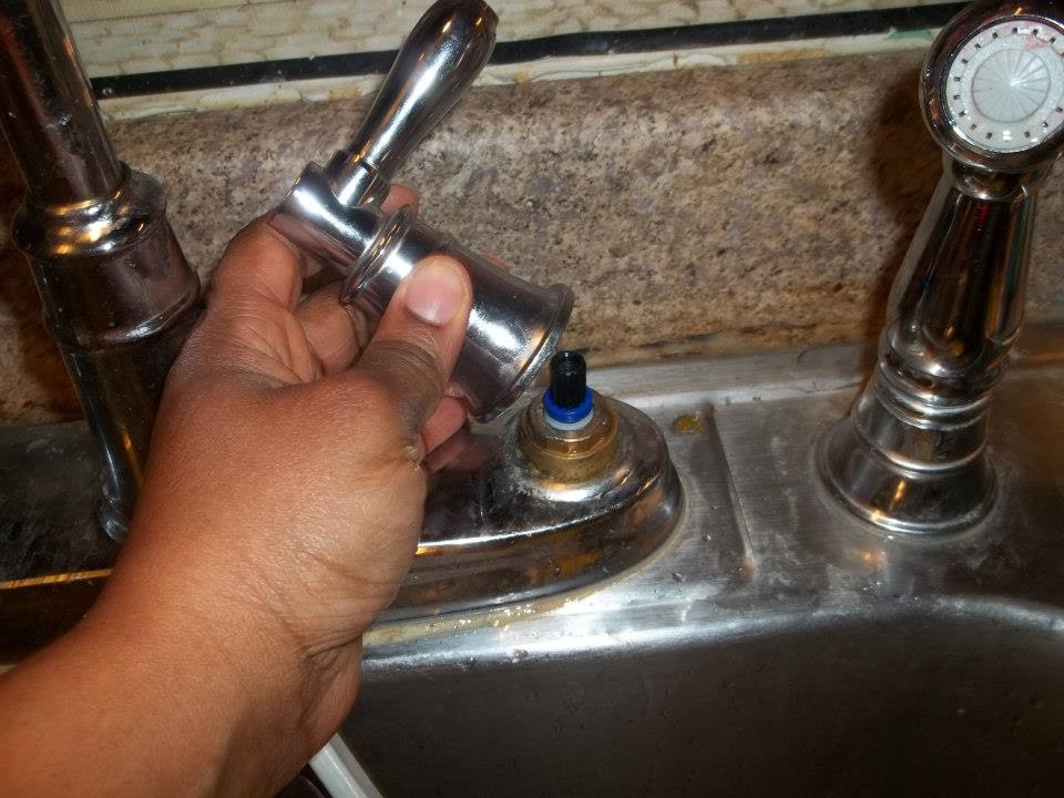 HELP, My Kitchen Faucet Leaks! One Brown Mom