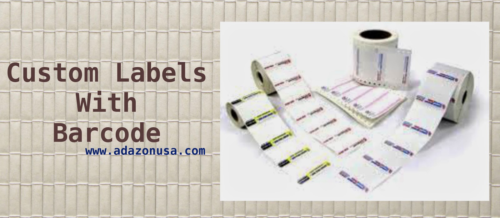 How to grab more customers using Custom Labels with Barcode ? Adazon