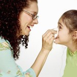 What to do when children nosebleeds 