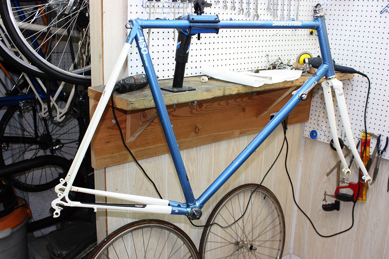 John's Bicycle Restorations Bridgestone 450 Overhaul / Restoration