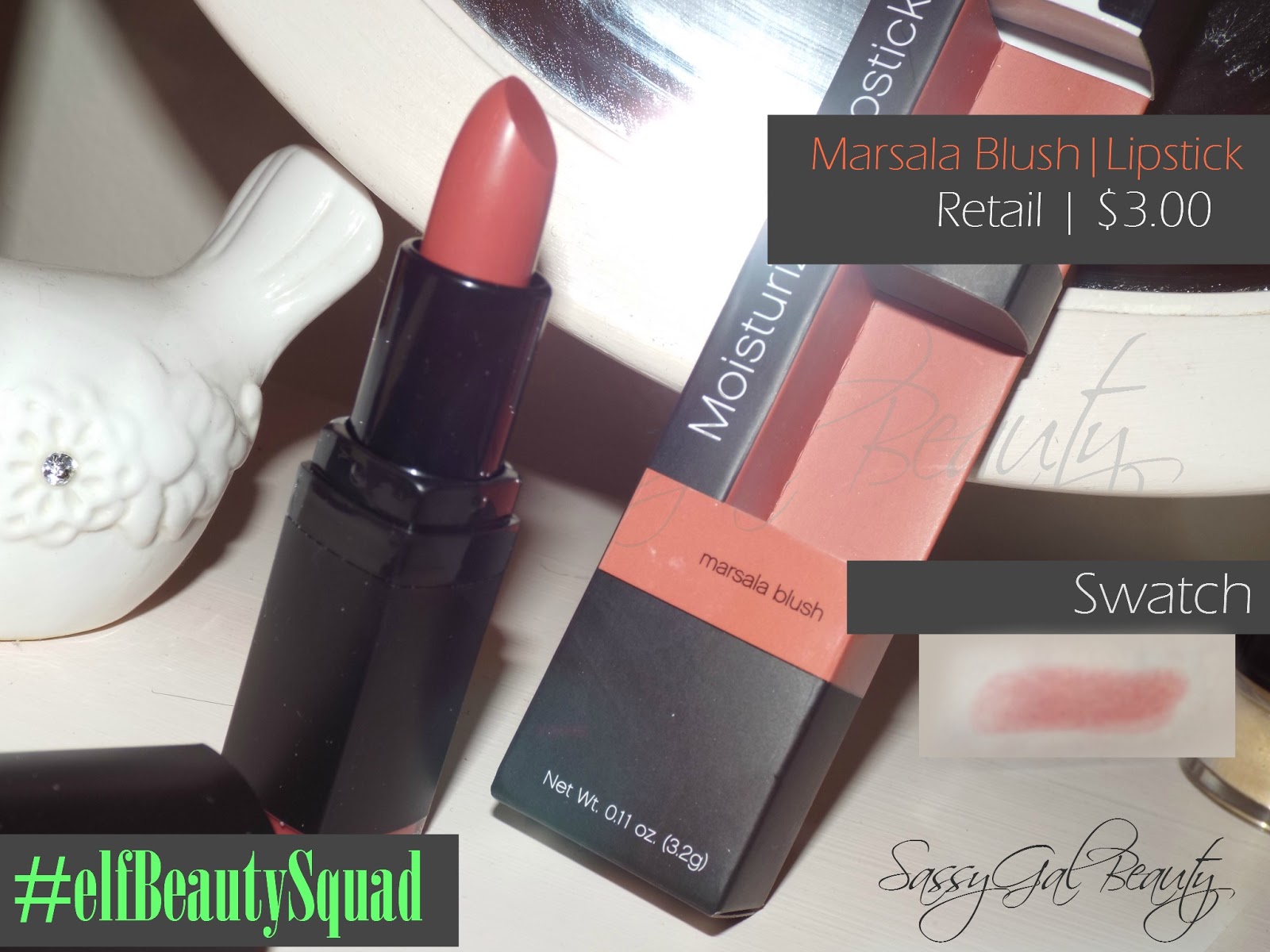 Moisturizing Lipstick in Marsala Blush 3