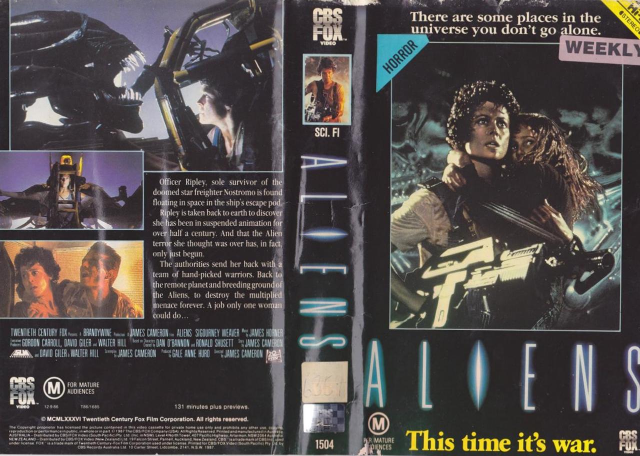 Australian Vhs Covers Cbs Fox Collection