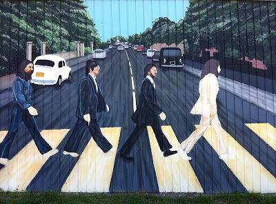 Abbey Road Mural - Golden Oldies Records