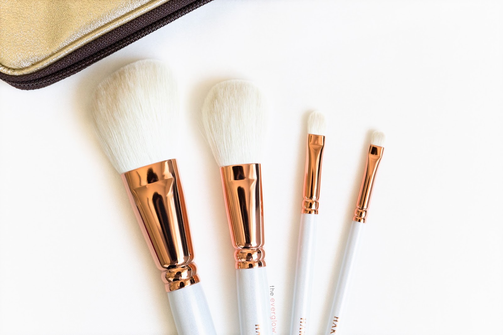 Review Hakuhodo Snow Brush Set On The Everglow
