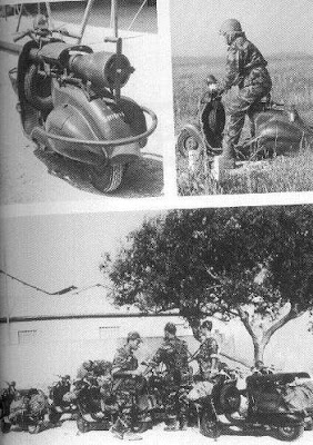 Vespa com um canhão de 75mm vai a leilão em Mônaco Vespa com um canhão de 75mm vai a leilão em Mônaco