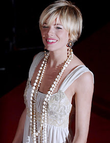 Hairstyles Show Up Sienna Miller Short Hair