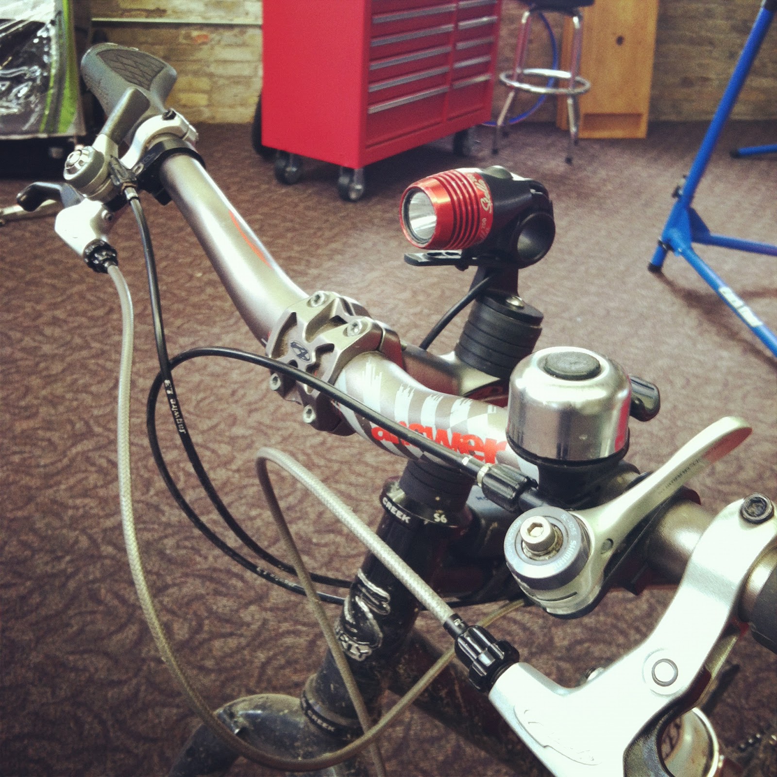 Ben's Cycle Paul Components Stem Light Mount