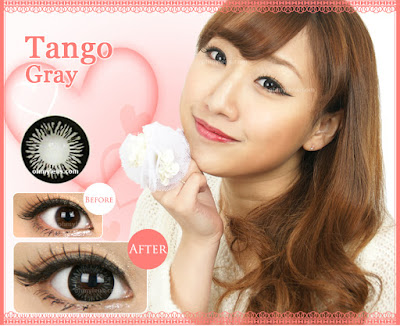 Tango Gray Contact Lenses at ohmylens.com