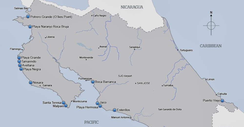 LIVING LIFE IN COSTA RICA blog SURFING Where are the Best SURF SPOTS