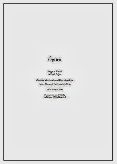optica hecht cuarta edicion espanol