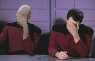 Thought for the day  Facepalm+picard