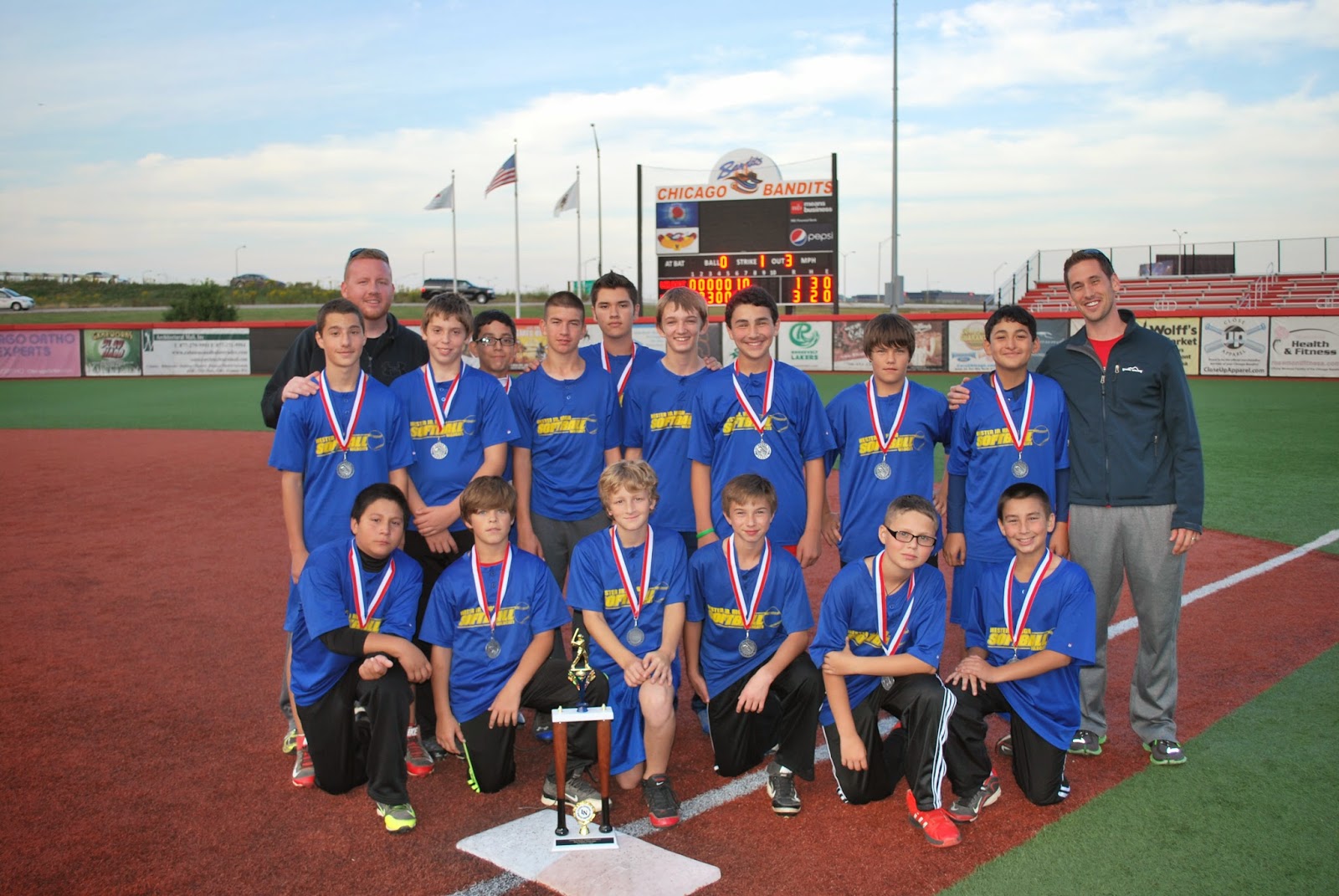 Houma jr high band picture