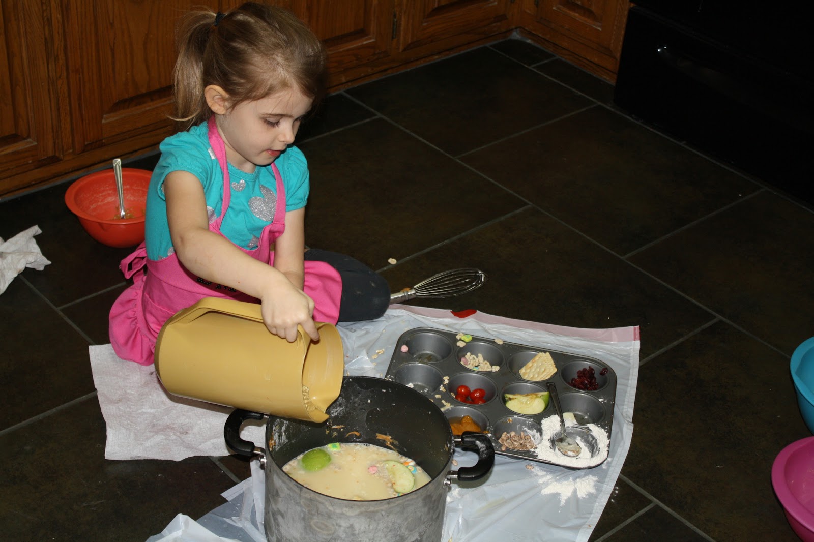 Life with Emma: Pretend Cooking with Real Ingredients