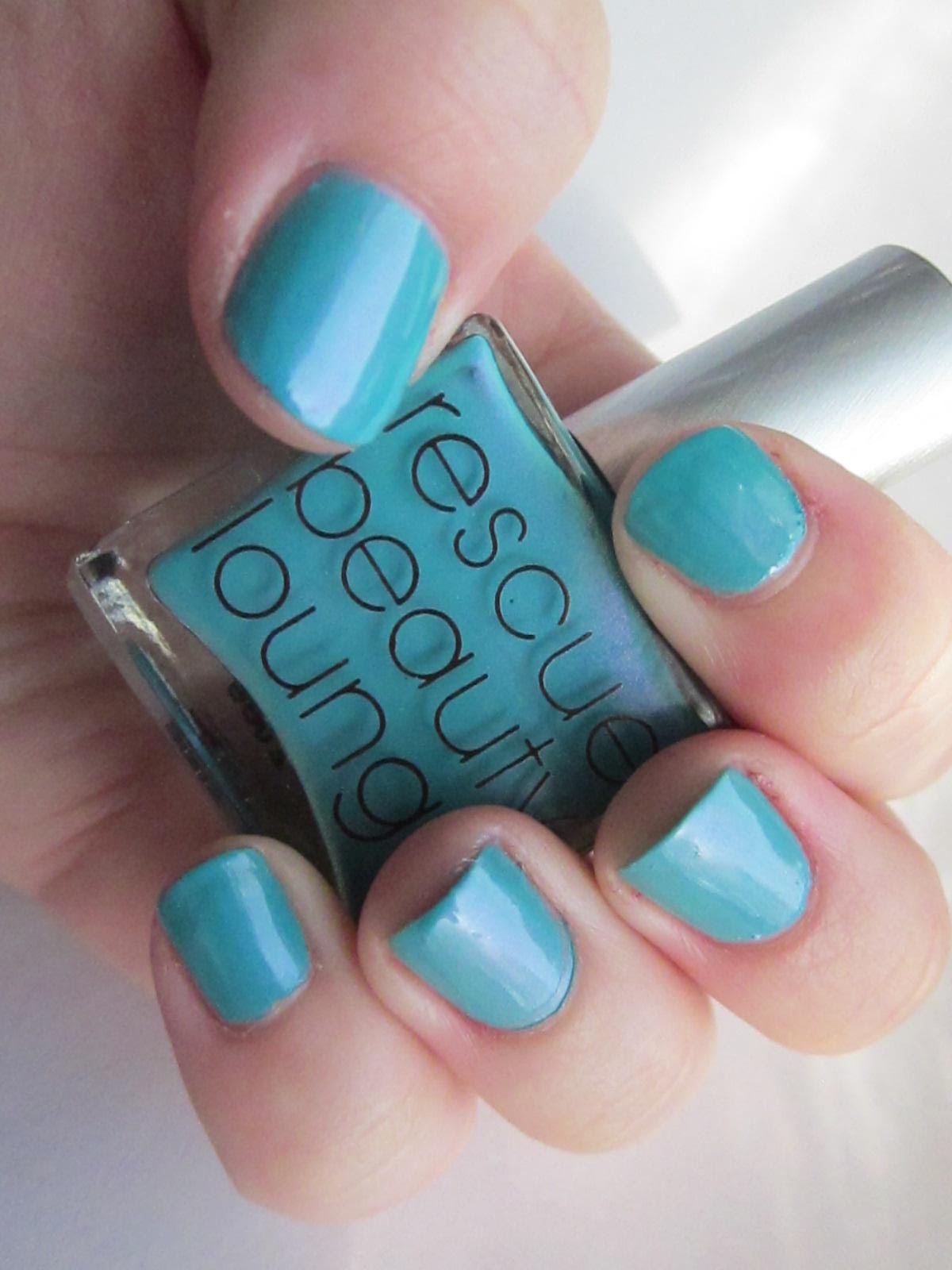 Aqua Nail Polish