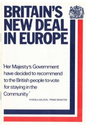 1975 Referendum Leaflet