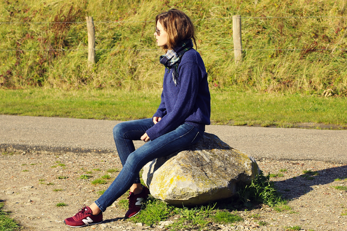 new balance con falda