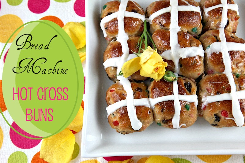 Hot Cross Buns (Bread Machine Version) RattlebridgeFarmRecipes