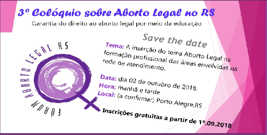 Colóquio Aborto Legal RS