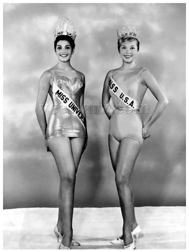 1963 Miss Universe Beauty Pageant. 