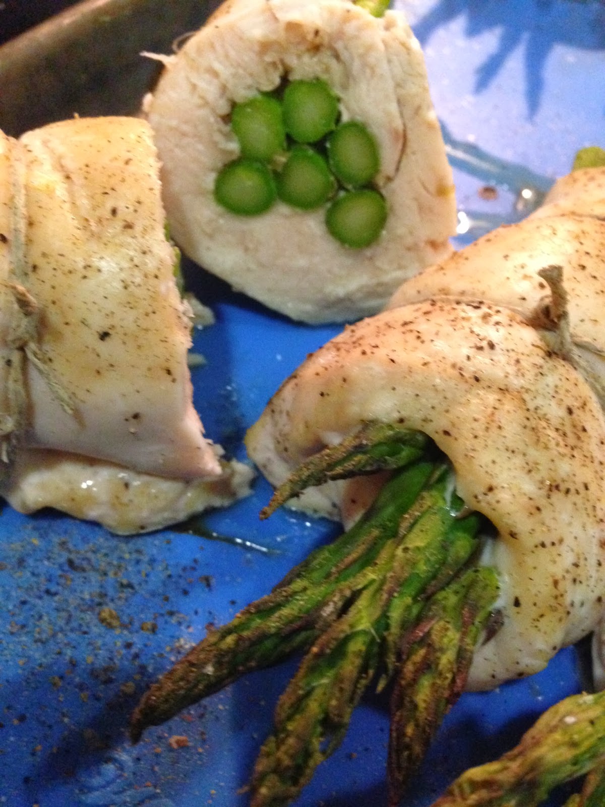 Freezer Friendly Meals Chicken wrapped Asparagus