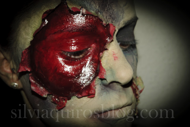 Maquillaje Halloween 14: Zombie descompuesto, Halloween Make-up 14: Decay Zombie, efectos especiales, special effects