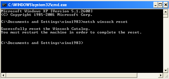 Resetting Windows Sockets | how to fix error 619 a connection to the remote computer Resetting Windows Sockets | how to fix error 619 a connection to the remote computer