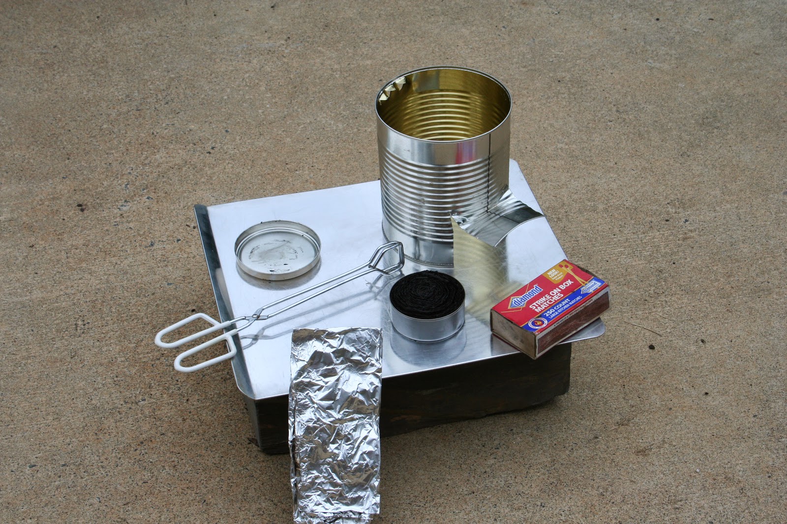 Whispers From Elizabeth Cooking without Electricity A Number 10 Can Stove