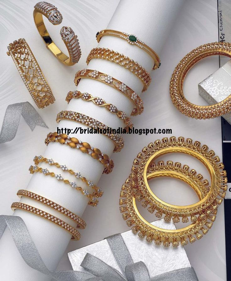 Fashion world Marriage Bangle designs for Tamil brides.