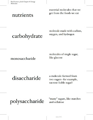 tadpoles, trails and trees: Real Science 4 Kids Chemistry